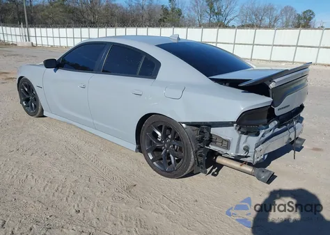 2022 Dodge Charger R/T из США, поврежденный, VIN 2C3CDXCT9NH125974